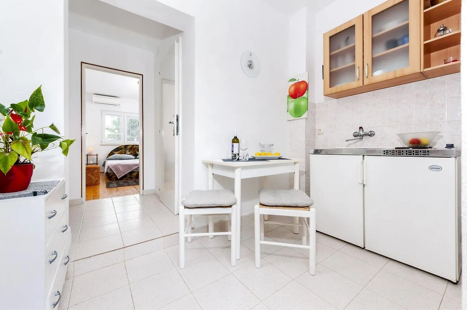 Beschauliches Studio-Apartment Mit Mediterranem Garten - 10 Minuten Zum Strand Rovinj 0*,